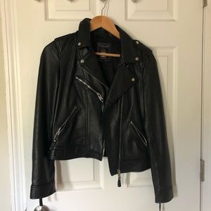 Zara 100% Leather Jacket